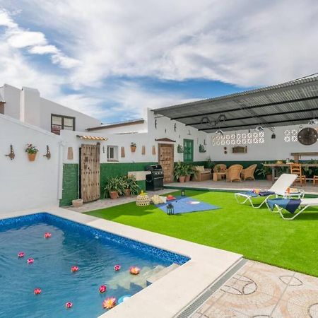 Villa Zalea Real -Super Ideal Grupos, Piscina ! Pizarra Exterior foto